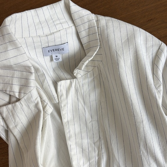 Evereve Taylor Pinstripe Blazer - Picture 11 of 11